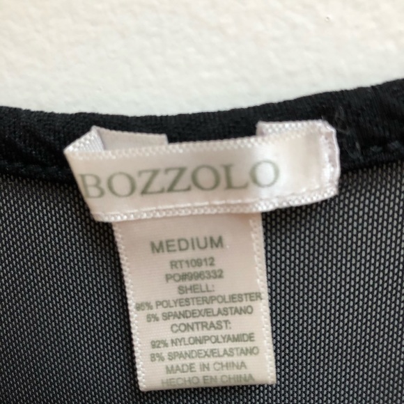 Black evening cleavage top - Picture 4 of 4